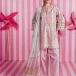 M/BASICS BY MARIA.B SPRING SUMMER ‘26 COLLECTION UNSTITCHED EMBROIDERED LAWN 3 PIECE SUIT MB-CUSV13-02-A