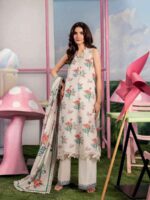 M/BASICS BY MARIA.B SPRING SUMMER ‘26 COLLECTION UNSTITCHED EMBROIDERED LAWN 3 PIECE SUIT MB-CUSV13-06-A