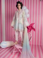 M/BASICS BY MARIA.B SPRING SUMMER ‘26 COLLECTION UNSTITCHED EMBROIDERED LAWN 3 PIECE SUIT MB-CUSV13-07-B