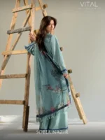 VITAL BY SOBIA NAZIR '26 COLLECTION UNSTITCHED LAWN  V-12B - Image 2