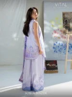 VITAL BY SOBIA NAZIR '26 COLLECTION UNSTITCHED LAWN  V-2B - Image 2