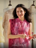 VITAL BY SOBIA NAZIR '26 COLLECTION UNSTITCHED LAWN  V-8A - Image 2