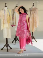 VITAL BY SOBIA NAZIR '26 COLLECTION UNSTITCHED LAWN  V-8A