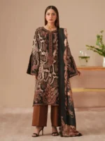 JoJo by Bin Ilyas Unstitched Embroidered Lawn 3 Piece Suit Summer Collection’26 - D-83A