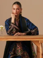 JoJo by Bin Ilyas Unstitched Embroidered Lawn 3 Piece Suit Summer Collection’26 - D-83B - Image 3