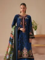 JoJo by Bin Ilyas Unstitched Embroidered Lawn 3 Piece Suit Summer Collection’26 - D-83B - Image 2