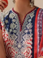 JoJo by Bin Ilyas Unstitched Embroidered Lawn 3 Piece Suit Summer Collection’26 - D-85B - Image 3