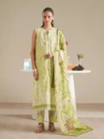 JoJo by Bin Ilyas Unstitched Embroidered Lawn 3 Piece Suit Summer Collection’26 - D-86B