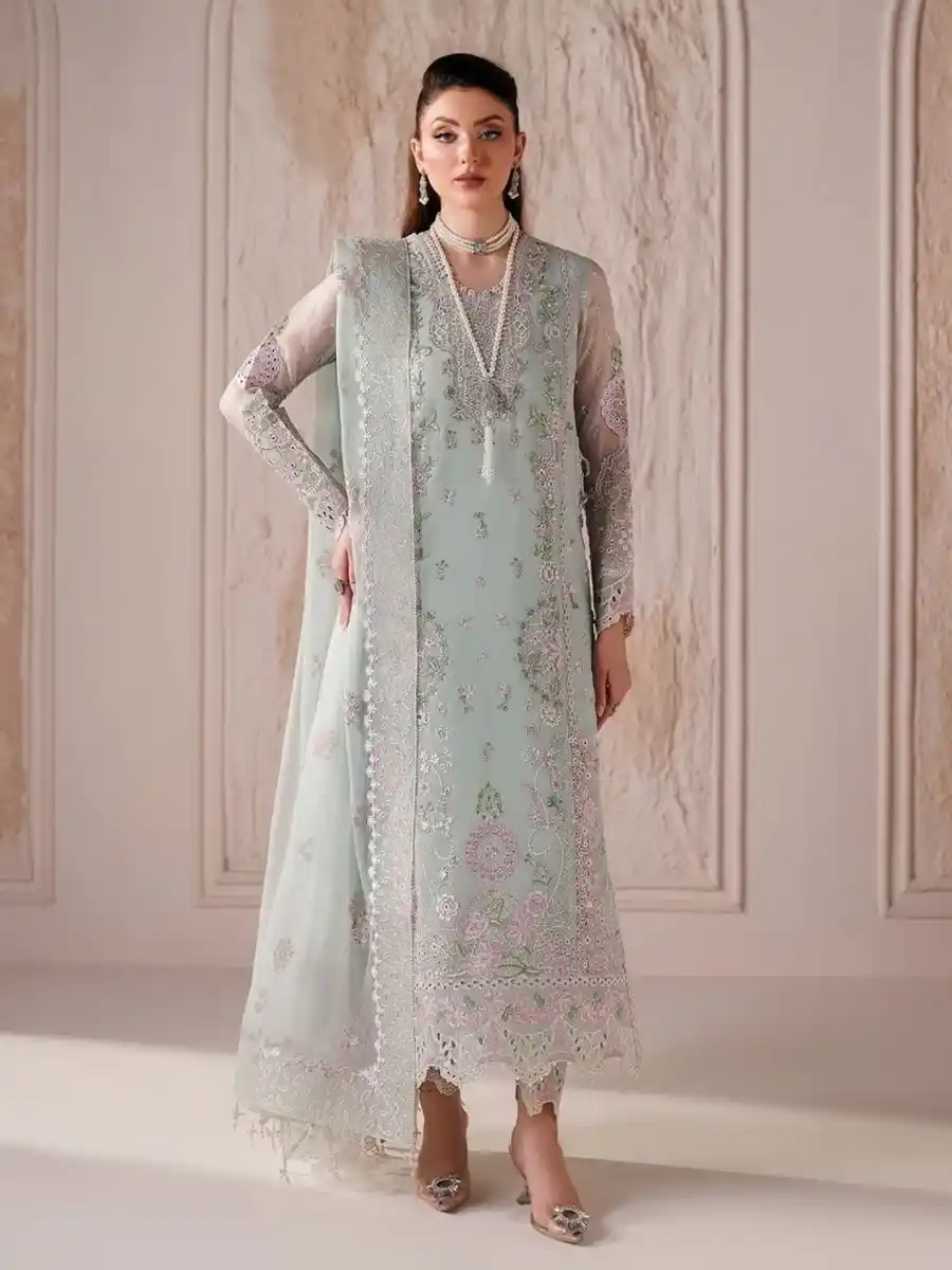 D4 THREADS BY ALIZEH EID FESTIVE AF-BDHG-5040-NAYLA - Image 1