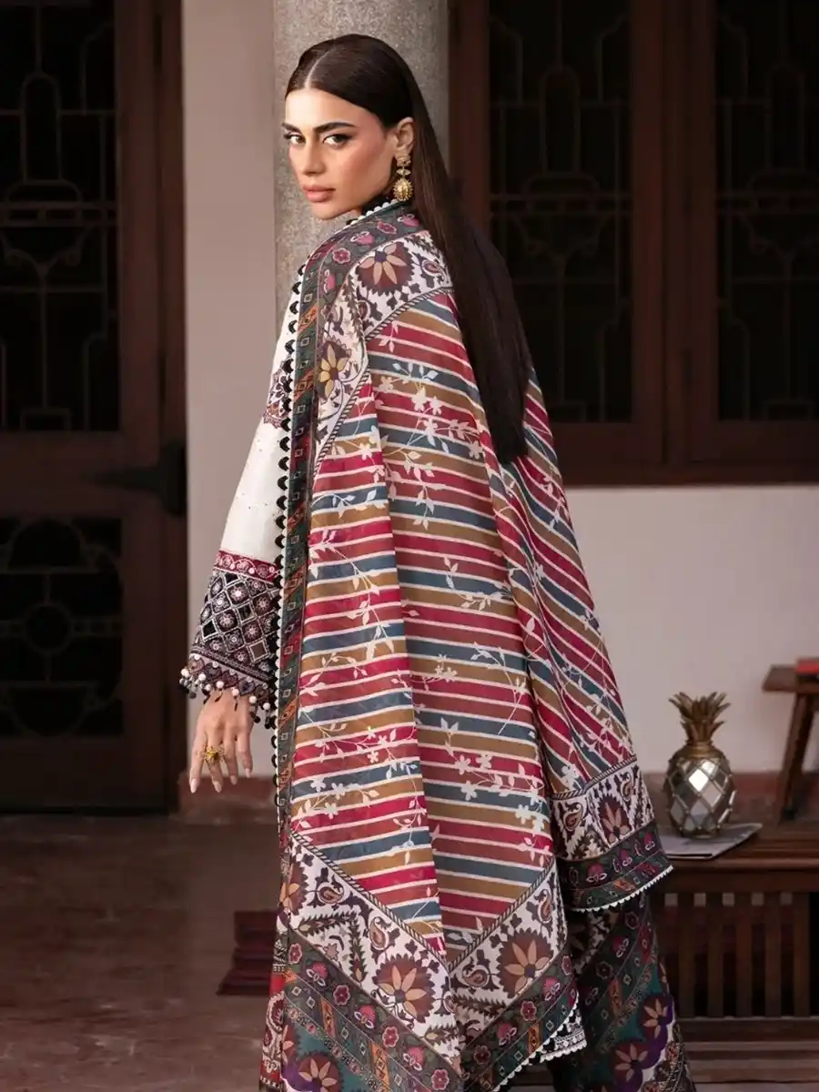 DD2 Shahkaar by Jazmín LUXURY EID LAWN SS'26 ARTICLE NO: SI 26-D02 - Image 1
